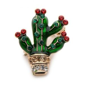 Cactus Brooch jewelry